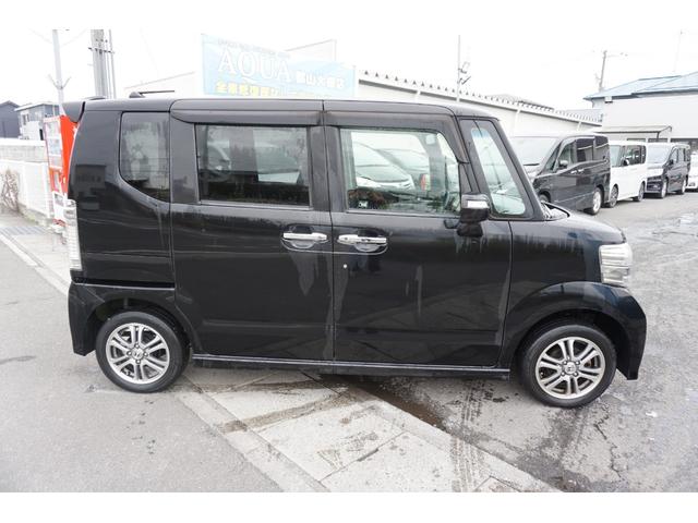 Ｎ－ＢＯＸカスタム Ｇ・Ｌパッケージ　４ＷＤ　プッシュスタート　スマートキー　ＥＴＣ　ＨＩＤヘッドライト　オートライト　片側電動　スライドドア　バックカメラ　純正１４インチアルミホイール　２年保証付（56枚目）