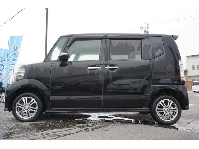 Ｎ－ＢＯＸカスタム Ｇ・Ｌパッケージ　４ＷＤ　プッシュスタート　スマートキー　ＥＴＣ　ＨＩＤヘッドライト　オートライト　片側電動　スライドドア　バックカメラ　純正１４インチアルミホイール　２年保証付（65枚目）