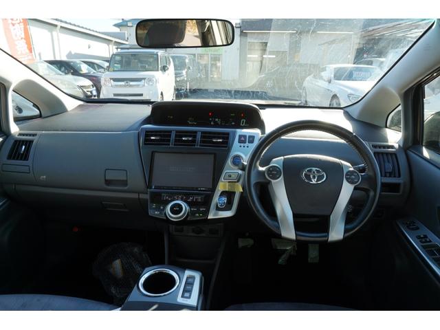 プリウスアルファ G プッシュスタート スマートキー ETC クルーズコントロール HIDヘッドライト オートライト ワンセグ 純正16インチアルミホイール 2年保証付(4枚目)