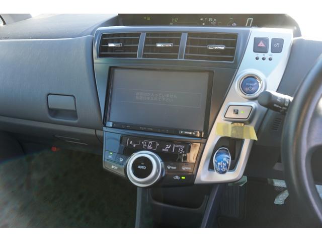 プリウスアルファ G プッシュスタート スマートキー ETC クルーズコントロール HIDヘッドライト オートライト ワンセグ 純正16インチアルミホイール 2年保証付(9枚目)