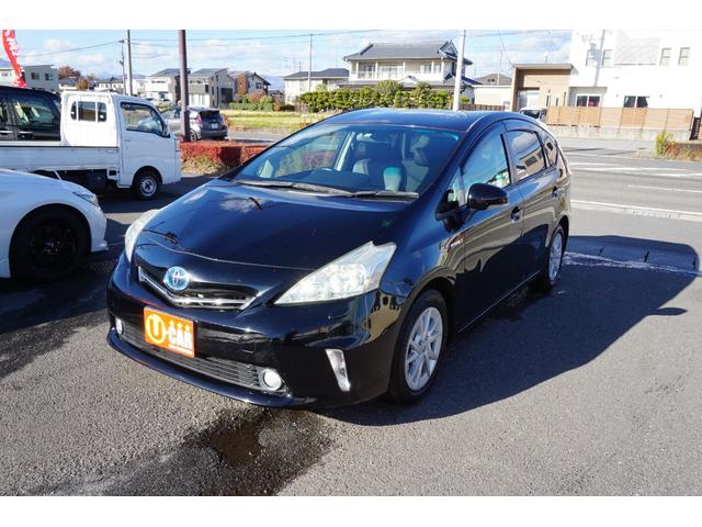 プリウスアルファ G プッシュスタート スマートキー ETC クルーズコントロール HIDヘッドライト オートライト ワンセグ 純正16インチアルミホイール 2年保証付(33枚目)