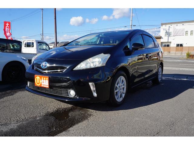 プリウスアルファ G プッシュスタート スマートキー ETC クルーズコントロール HIDヘッドライト オートライト ワンセグ 純正16インチアルミホイール 2年保証付(34枚目)