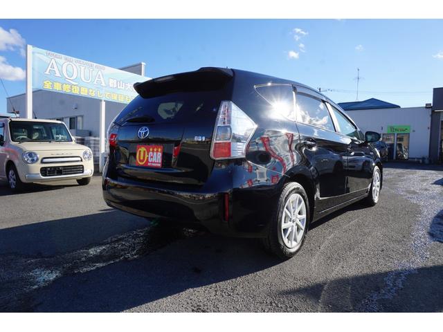 プリウスアルファ G プッシュスタート スマートキー ETC クルーズコントロール HIDヘッドライト オートライト ワンセグ 純正16インチアルミホイール 2年保証付(39枚目)