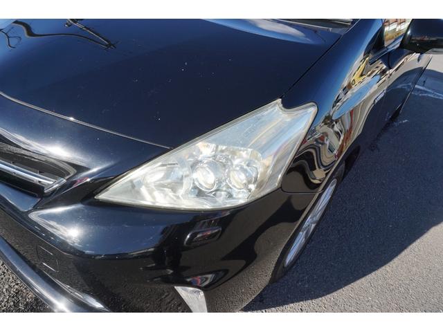 プリウスアルファ G プッシュスタート スマートキー ETC クルーズコントロール HIDヘッドライト オートライト ワンセグ 純正16インチアルミホイール 2年保証付(46枚目)