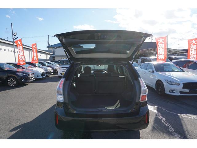 プリウスアルファ G プッシュスタート スマートキー ETC クルーズコントロール HIDヘッドライト オートライト ワンセグ 純正16インチアルミホイール 2年保証付(53枚目)