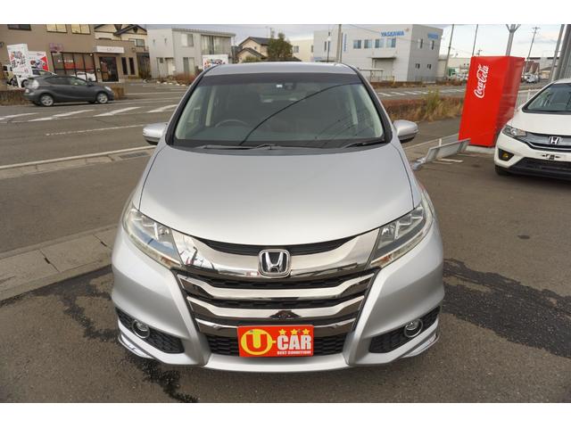 オデッセイ アブソルート　プッシュスタート　スマートキー　インターナビ　フルセグ　Ｂｌｕｅｔｏｏｔｈ接続　ＤＶＤ　バックカメラ　フリップダウンモニター　クルーズコントロール　ハーフレザーシート　両側電動スライドドア　２年保証付（48枚目）