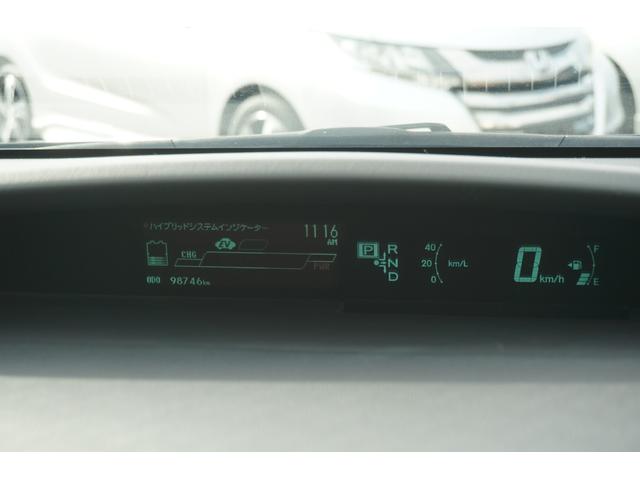 プリウス Ｇ　プッシュスタート　スマートキー　クルーズコントロール　パワーシート　ハーフレザーシート　オートライト　純正メモリーナビ　Ｂｌｕｅｔｏｏｔｈ接続　ワンセグ　バックカメラ　２年保証付（19枚目）