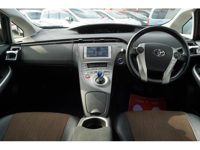 プリウス Ｇ　プッシュスタート　スマートキー　クルーズコントロール　パワーシート　ハーフレザーシート　オートライト　純正メモリーナビ　Ｂｌｕｅｔｏｏｔｈ接続　ワンセグ　バックカメラ　２年保証付（36枚目）