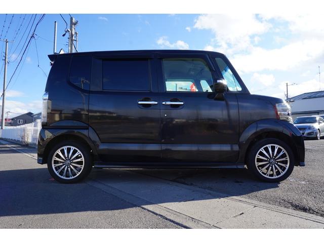 N-BOXカスタム G・ターボLパッケージ プッシュスタート スマートキー ETC クルーズコントロール ハーフレザーシート HIDヘッドライト オートライト 純正メモリーナビ ワンセグ DVD Bluetooth接続 バックカメラ 2年保証付(56枚目)