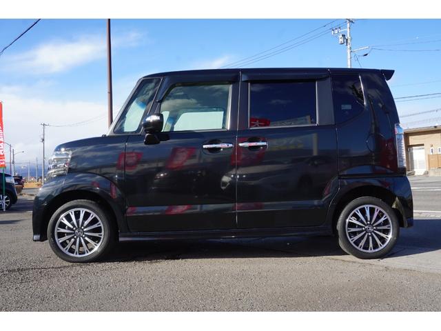 N-BOXカスタム G・ターボLパッケージ プッシュスタート スマートキー ETC クルーズコントロール ハーフレザーシート HIDヘッドライト オートライト 純正メモリーナビ ワンセグ DVD Bluetooth接続 バックカメラ 2年保証付(62枚目)