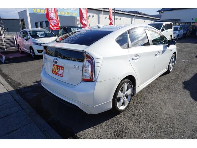 プリウス Sツーリングセレクション 社外ナビ フルセグTV モデリスタエアロ 純正17インチアルミホイール プッツシュスタート オートライト LEDヘッドライト 電動格納ミラー 2年保証付(23枚目)