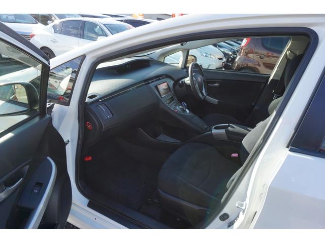 プリウス Sツーリングセレクション 社外ナビ フルセグTV モデリスタエアロ 純正17インチアルミホイール プッツシュスタート オートライト LEDヘッドライト 電動格納ミラー 2年保証付(49枚目)