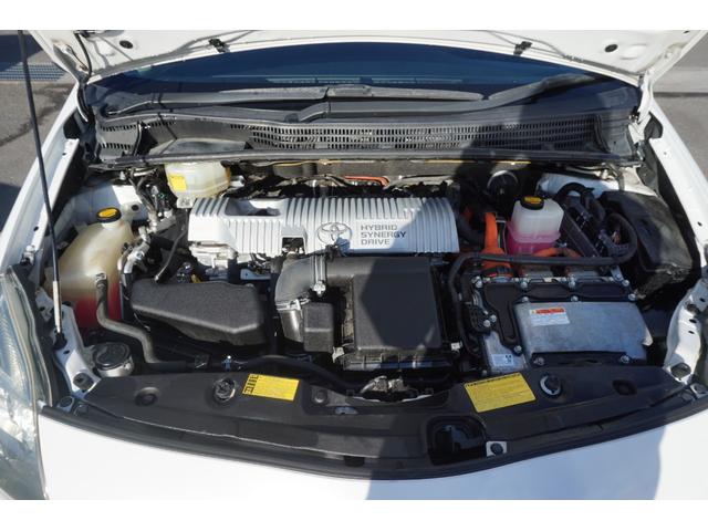 プリウス Sツーリングセレクション 社外ナビ フルセグTV モデリスタエアロ 純正17インチアルミホイール プッツシュスタート オートライト LEDヘッドライト 電動格納ミラー 2年保証付(52枚目)