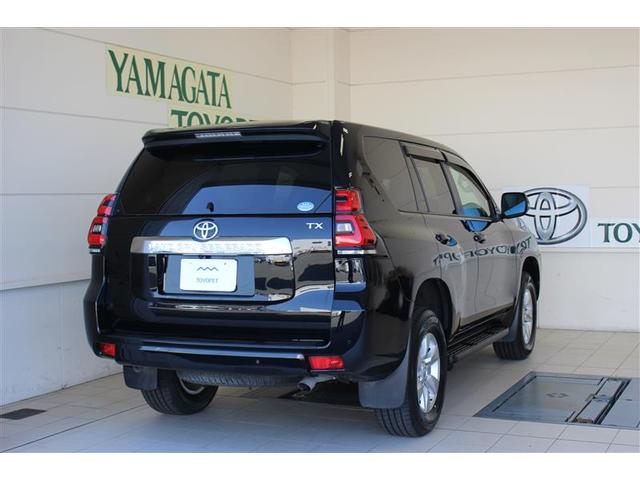ランドクルーザープラド ＴＸ　Ｌパッケージ　革シート　４ＷＤ　フルセグ　メモリーナビ　ＤＶＤ再生　バックカメラ　衝突被害軽減システム　ＥＴＣ　ドラレコ　ＬＥＤヘッドランプ　ワンオーナー（3枚目）