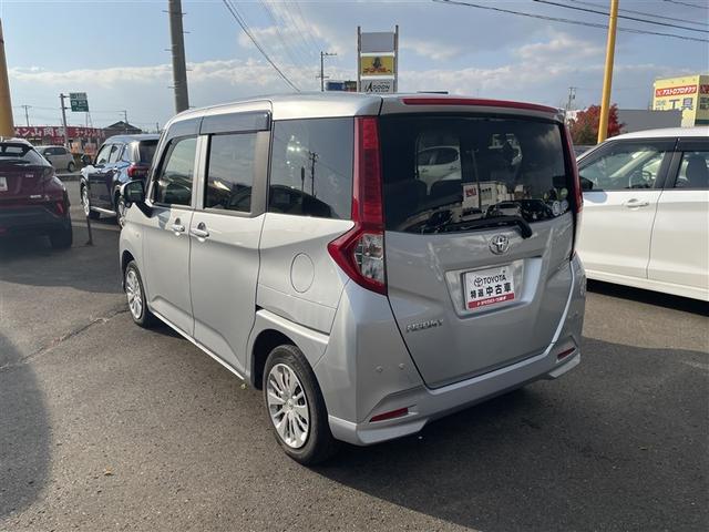 ルーミー Ｘ　４ＷＤ　寒冷地　衝突被害軽減システム　スマートキー　アイドリングストップ　盗難防止装置　キーレス　横滑り防止機能（7枚目）