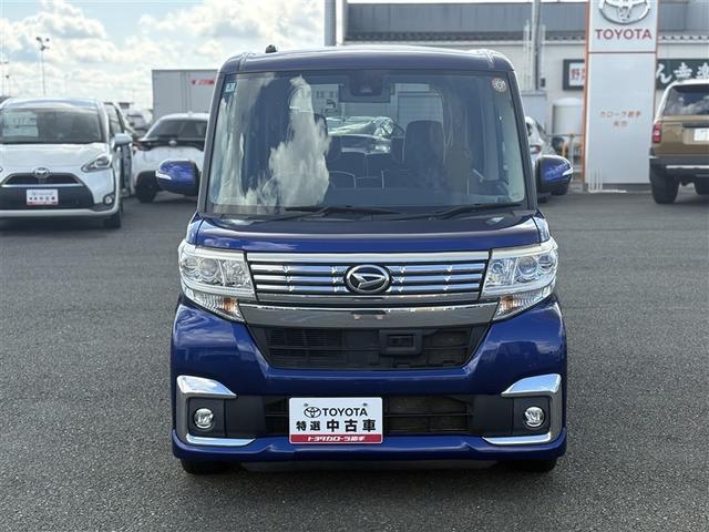 タント カスタムＸ　ＳＡＩＩ　４ＷＤ　衝突被害軽減システム　メモリーナビ　バックカメラ　電動スライドドア　フルセグ　ＬＥＤヘッドランプ　アルミホイール　アイドリングストップ　キーレス　横滑り防止機能　ベンチシート（2枚目）