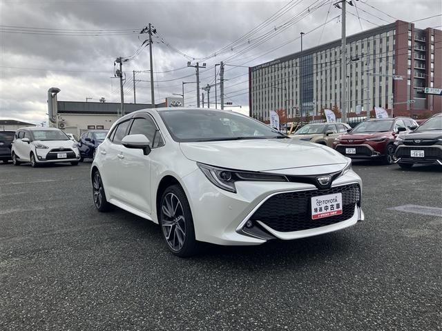 カローラスポーツ Ｇ　Ｚ　４ＷＤ　寒冷地　衝突被害軽減システム　メモリーナビ　バックカメラ　フルセグ　ＬＥＤヘッドランプ　アルミホイール　スマートキー　オートクルーズコントロール　ＥＴＣ　盗難防止装置　キーレス　横滑り防止機能（3枚目）