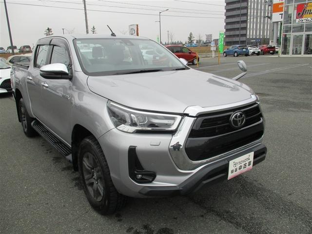 ハイラックス Ｚ　４ＷＤ　衝突被害軽減システム　ディーゼル　メモリーナビ　バックカメラ　ワンセグ　ＬＥＤヘッドランプ　アルミホイール　ＥＴＣ　盗難防止装置　キーレス　横滑り防止機能（3枚目）