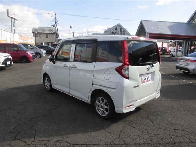 ルーミー Ｘ　４ＷＤ　衝突被害軽減システム　メモリーナビ　バックカメラ　電動スライドドア　ワンセグ　アルミホイール　スマートキー　アイドリングストップ　盗難防止装置　キーレス　横滑り防止機能（4枚目）