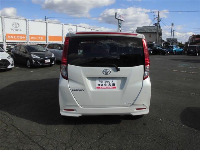 ルーミー Ｘ　４ＷＤ　衝突被害軽減システム　メモリーナビ　バックカメラ　電動スライドドア　ワンセグ　アルミホイール　スマートキー　アイドリングストップ　盗難防止装置　キーレス　横滑り防止機能（5枚目）