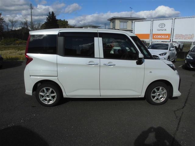 ルーミー Ｘ　４ＷＤ　衝突被害軽減システム　メモリーナビ　バックカメラ　電動スライドドア　ワンセグ　アルミホイール　スマートキー　アイドリングストップ　盗難防止装置　キーレス　横滑り防止機能（7枚目）