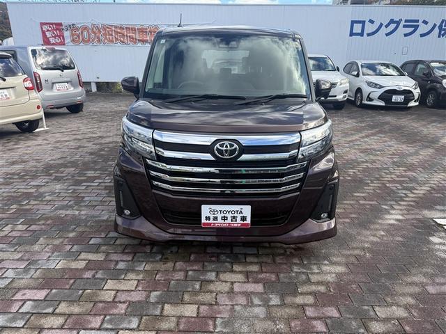 ルーミー カスタムＧ　４ＷＤ　衝突被害軽減システム　メモリーナビ　バックカメラ　両側電動スライド　フルセグ　ＬＥＤヘッドランプ　アルミホイール　スマートキー　オートクルーズコントロール　アイドリングストップ　ＥＴＣ（2枚目）