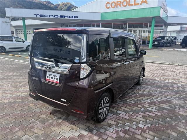 ルーミー カスタムＧ　４ＷＤ　衝突被害軽減システム　メモリーナビ　バックカメラ　両側電動スライド　フルセグ　ＬＥＤヘッドランプ　アルミホイール　スマートキー　オートクルーズコントロール　アイドリングストップ　ＥＴＣ（5枚目）