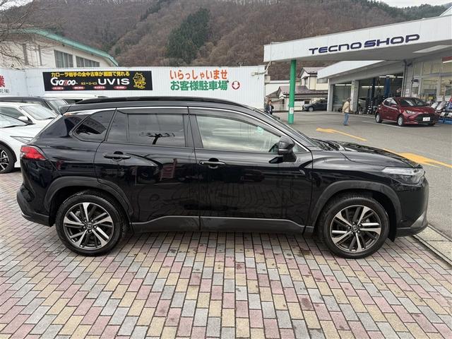 カローラクロス ハイブリッド Z 4WD 寒冷地 衝突被害軽減システム バックカメラ フルセグ LEDヘッドランプ アルミホイール スマートキー オートクルーズコントロール ETC 盗難防止装置 電動シート キーレス 横滑り防止機能(4枚目)