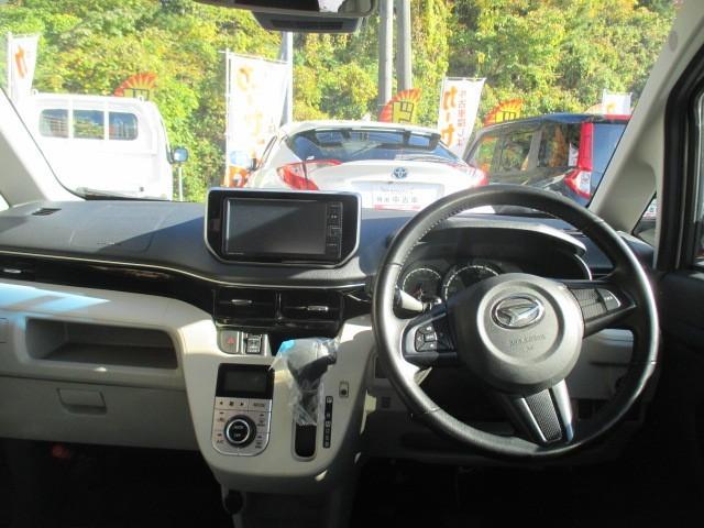 ムーヴ Ｘリミテッド　ＳＡＩＩＩ　４ＷＤ　衝突被害軽減システム　メモリーナビ　ワンセグ　アルミホイール　スマートキー　ＥＴＣ　盗難防止装置　キーレス　横滑り防止機能　ベンチシート（10枚目）