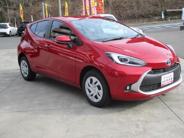 アクア G 4WD 寒冷地 衝突被害軽減システム メモリーナビ バックカメラ LEDヘッドランプ スマートキー オートクルーズコントロール 盗難防止装置 キーレス 横滑り防止機能 ハイブリッド(3枚目)