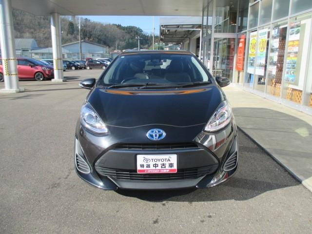 アクア Ｇソフトレザーセレクション　寒冷地　衝突被害軽減システム　ＬＥＤヘッドランプ　スマートキー　オートクルーズコントロール　アイドリングストップ　盗難防止装置　キーレス　横滑り防止機能　ハイブリッド（2枚目）