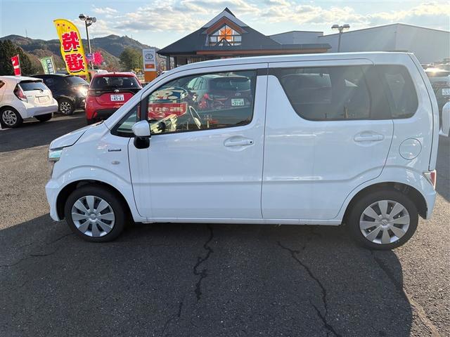 ワゴンR ハイブリッドFX-S 4WD 衝突被害軽減システム バックカメラ スマートキー オートクルーズコントロール アイドリングストップ 盗難防止装置 キーレス 横滑り防止機能 ベンチシート ハイブリッド(3枚目)