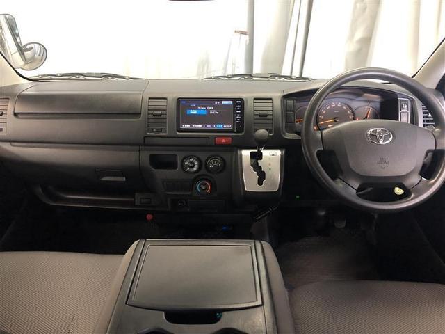 ハイエースバン ロングDX 4WD ディーゼル メモリーナビ バックカメラ ETC 盗難防止装置 キーレス 乗車定員6人(6枚目)