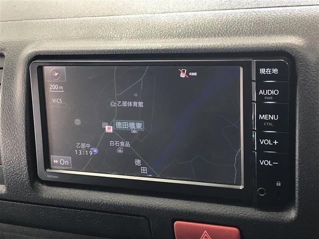 ハイエースバン ロングDX 4WD ディーゼル メモリーナビ バックカメラ ETC 盗難防止装置 キーレス 乗車定員6人(8枚目)