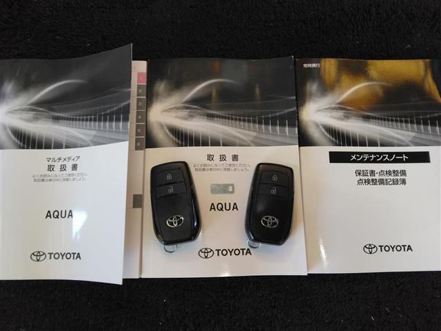アクア X 4WD 衝突被害軽減システム メモリーナビ バックカメラ LEDヘッドランプ ドラレコ スマートキー オートクルーズコントロール アイドリングストップ ETC 盗難防止装置 キーレス 横滑り防止機能(33枚目)