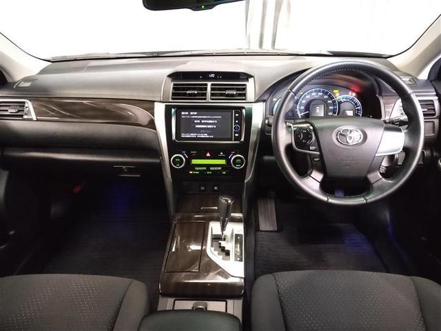 カムリ ハイブリッド　Ｇパッケージ　ＨＤＤナビ　バックカメラ　フルセグ　ＨＩＤヘッドライト　アルミホイール　スマートキー　オートクルーズコントロール　アイドリングストップ　盗難防止装置　電動シート　キーレス　横滑り防止機能　ハイブリッド（6枚目）
