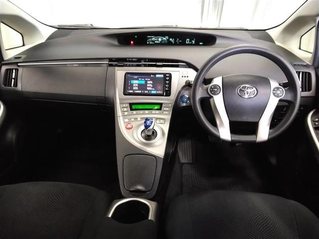 プリウス Ｓ　メモリーナビ　ワンセグ　ＨＩＤヘッドライト　アルミホイール　スマートキー　アイドリングストップ　ＥＴＣ　盗難防止装置　キーレス　ハイブリッド（6枚目）