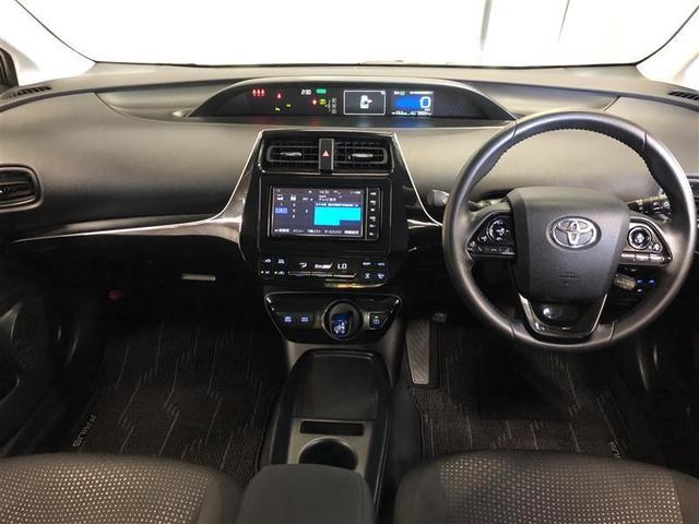 プリウス S 4WD 寒冷地 衝突被害軽減システム メモリーナビ バックカメラ LEDヘッドランプ アルミホイール ドラレコ スマートキー オートクルーズコントロール アイドリングストップ 盗難防止装置 キーレス(6枚目)