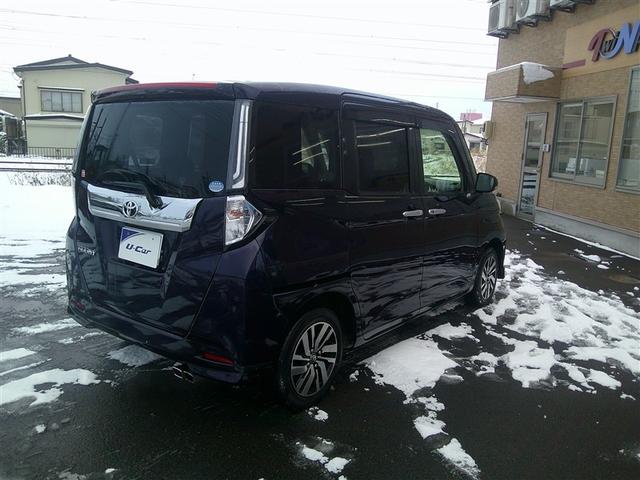 ルーミー カスタムＧ　４ＷＤ　衝突被害軽減システム　両側電動スライド　ＬＥＤヘッドランプ　ウオークスルー　アイドリングストップ　アルミホイール　キーレス　ＡＢＳ　エアバッグ　スマートキー　オートクルーズコントロール（5枚目）