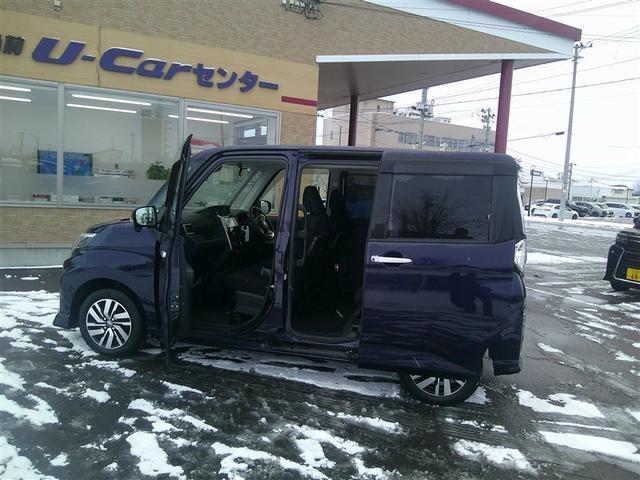 ルーミー カスタムＧ　４ＷＤ　衝突被害軽減システム　両側電動スライド　ＬＥＤヘッドランプ　ウオークスルー　アイドリングストップ　アルミホイール　キーレス　ＡＢＳ　エアバッグ　スマートキー　オートクルーズコントロール（6枚目）