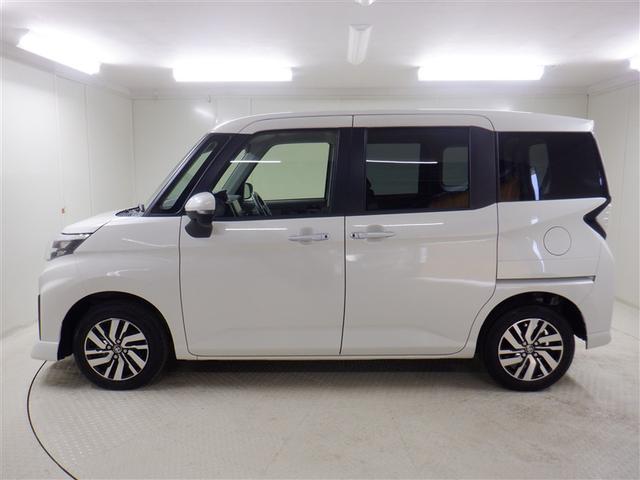 ルーミー カスタムＧ　４ＷＤ　フルセグ　メモリーナビ　ＤＶＤ再生　ミュージックプレイヤー接続可　バックカメラ　衝突被害軽減システム　両側電動スライド　ＬＥＤヘッドランプ　ウオークスルー　ワンオーナー　アイドリングストップ（3枚目）