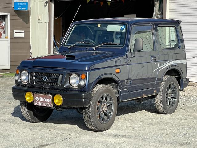 ジムニー 　４ＷＤ／ＣＤ／電動ウィンチ付き／冬タイヤ装着／ＡＭ／ＦＭ／エンジンスターター／３ＡＴ／パートタイム４ＷＤ／エアコン（3枚目）