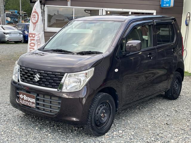 ワゴンＲ ＦＸ　４ＷＤ　キーレスエントリー　アイドリングストップ　電動格納ミラー　シートヒーター　ＭＴ　盗難防止システム　ＡＢＳ　ＣＤ　ミュージックプレイヤー接続可　衝突安全ボディ　エアコン　パワーステアリング（3枚目）