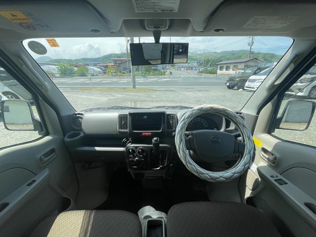 ＮＶ１００クリッパーバン ＤＸ　ＧＬパッケージ　運転席エアバッグ／助手席エアバッグ／ＡＢＳ／エアコン・クーラー／パワーウィンドウ／キーレス／フルフラット／両側スライドドア／寒冷地仕様／４ＷＤ切替スイッチ（15枚目）