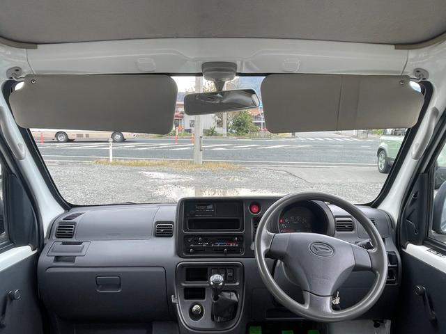 ハイゼットカーゴ キャリアルーフ付/リアヒーター/MT車/運転席エアバッグ/助手席エアバック/エアコン/クーラー/パワステ/両側スライドドア/4WD(16枚目)