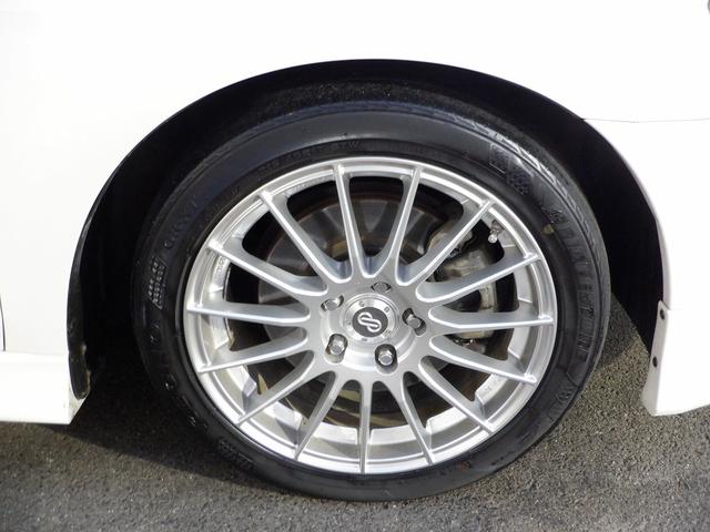 ユーロR 当社買取 社外エンケイアルミ 禁煙車 純正HDDナビ HIDライト フルエアロ 220馬力 キーレス 本革巻きステアリング ETC リアスポイラー 電動格納ウィンカーミラー 衝突安全ボディ UVガラス(39枚目)