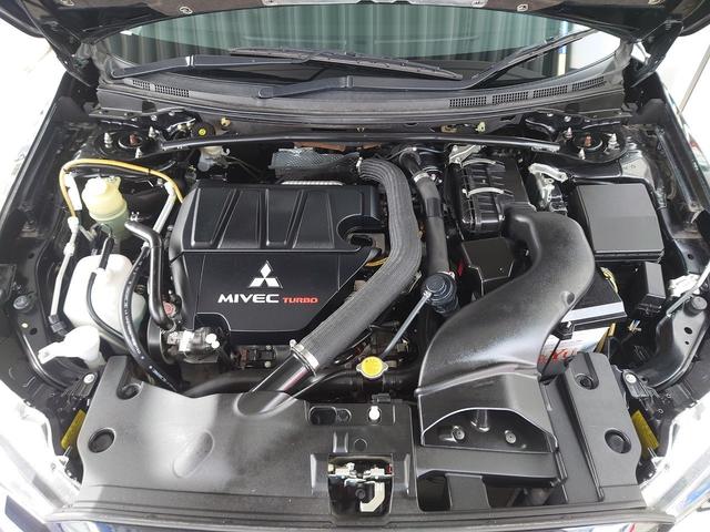ラリーアート 4WD ターボ リアスポイラー SDナビ&フルセグTV&Bluetooth接続&バックカメラ ドライブレコーダー 純正18インチアルミホイール ETC スマートキー クルーズコントロール パドルシフト 禁煙車(57枚目)