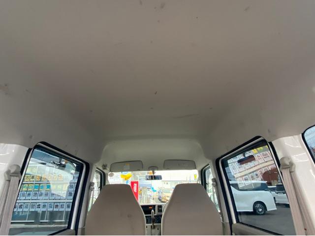 PA パートタイム4WD ハイルーフ 禁煙車 ラジオ 両側スライドドア 荷室フルフラット ドアバイザー エアコン エアバッグ 取扱説明書有り(23枚目)