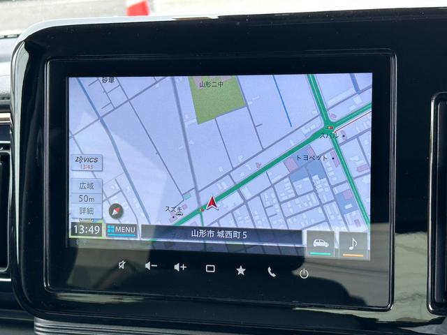 ハイブリッドX【神奈川県仕入】 【スズキコネクト9型ナビ&アラウンドビューモニター】【両側電動スライドドア】【衝突軽減&車線逸脱警告】【シートヒーター】【フルセグTV&ブルートゥース&CD・DVD再生】【LEDオートライト&フォグ】(49枚目)