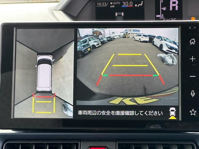 タント Ｘ【４ＷＤ】【夏冬タイヤ付】【パノラマパーキングアシスト】　【９インチディスプレイオーディオ＆全方位カメラ＆フルセグ＆ＨＤＭＩ接続＆Ｂｌｕｅｔｏｏｔｈオーディオ】【ＬＥＤライト＆オートハイビーム】【前後ドラレコ＆置くだけ充電】【シートヒーター】電動スライド（8枚目）